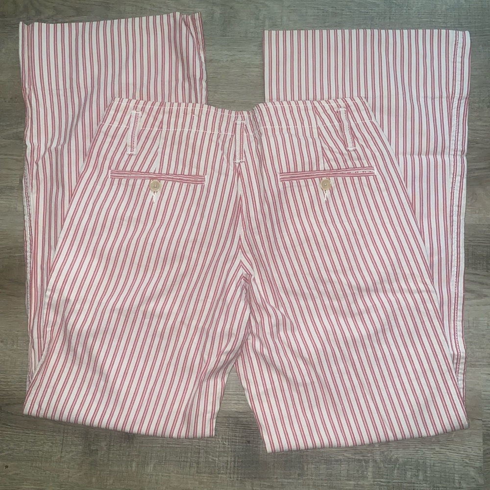 Tommy Hilfiger Wide Leg Striped Pants - Picture 2 of 3